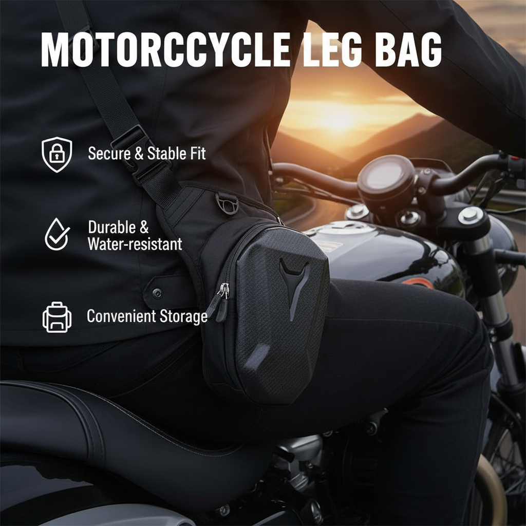 Motorcycle Leg Tank Bag Waterp - Motorcycle Gear Wardrobe ulasan dan harga