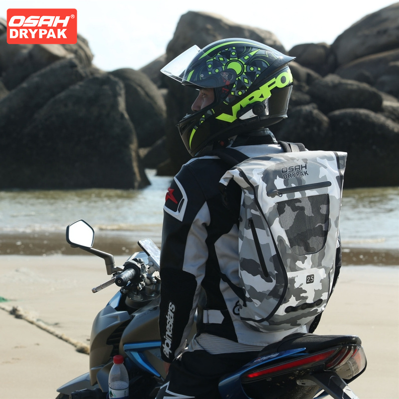 OSAH Grey Motorcycle Bag 25L L - Motorcycle Gear Wardrobe ulasan dan harga