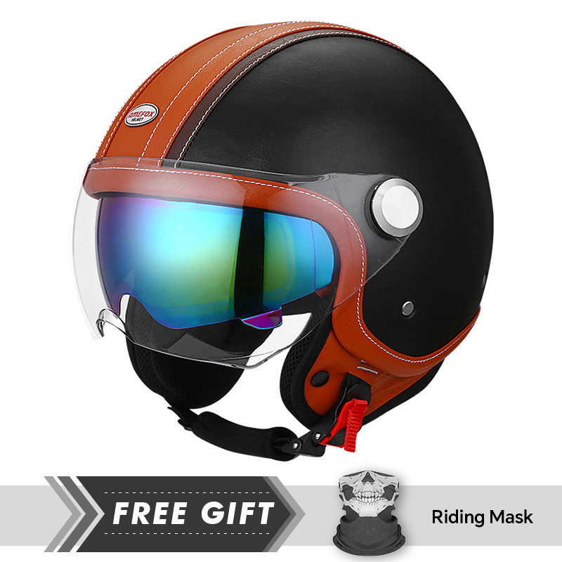 White Orange Original Open Fac - Motorcycle Gear Store ulasan dan harga