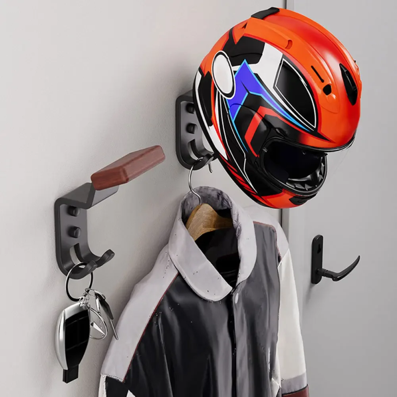 Wall Mount Kitchen Cabinet She - Motorcycle Gear Display Rack ulasan dan harga