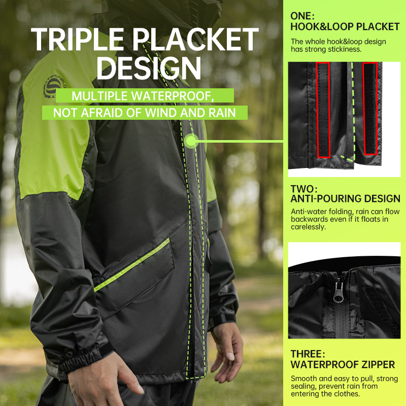 SFK Motorcycle Raincoat Rainpa - Motorcycle Gear For Woman ulasan dan harga