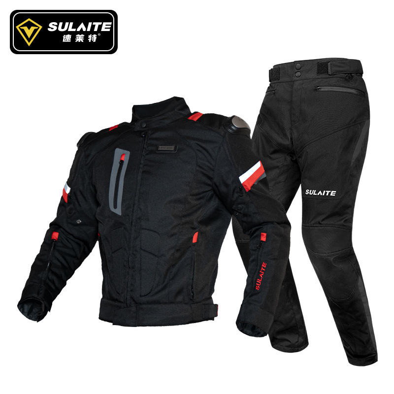 SULAITE Motorcycle Jacket Pant - Motorcycle Gear White ulasan dan harga