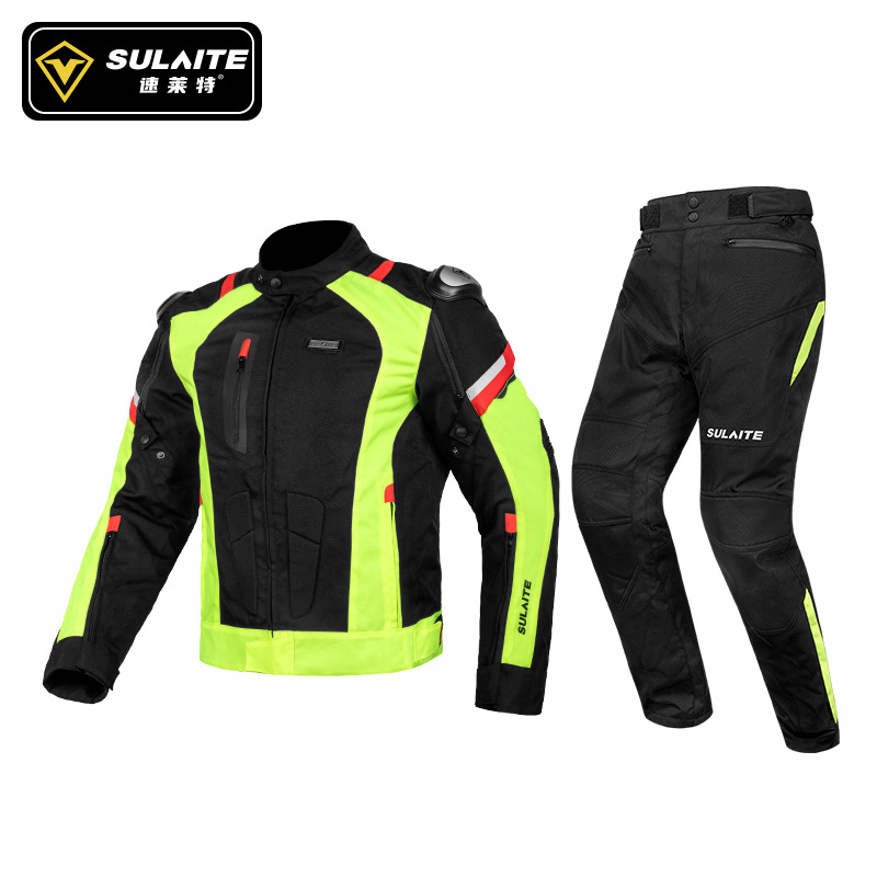 SULAITE Motorcycle Jacket Pant - Motorcycle Gear White ulasan dan harga