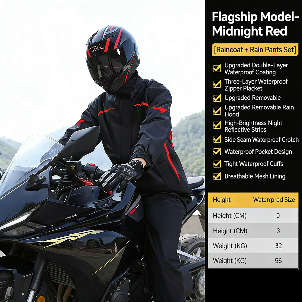 Motorcycle Rain Suit Men Women - Motorcycle Gear For Woman ulasan dan harga