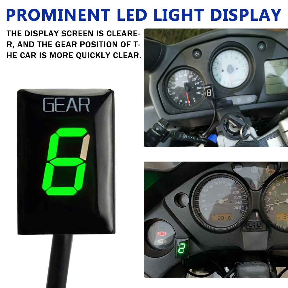 Gear Indicator Counter Speed D - Motorcycle Gear Jammer ulasan dan harga