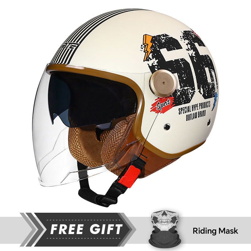 DOT Approved Daul Lens Open Fa - Motorcycle Gear Store ulasan dan harga